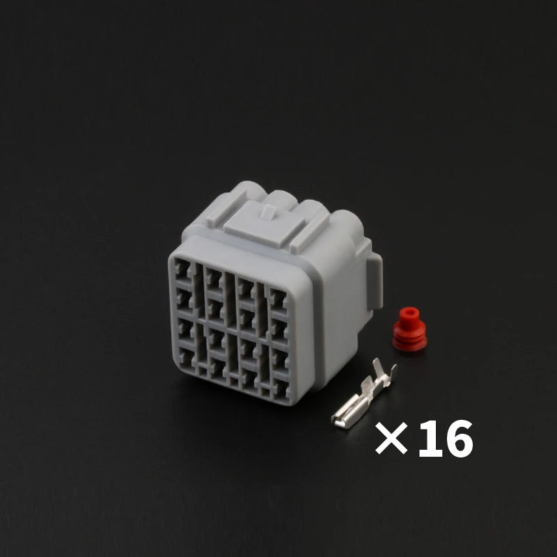 6181-6457/6188-0353 is suitable for waterproof 16-wire pair female automotive waterproof connectors
