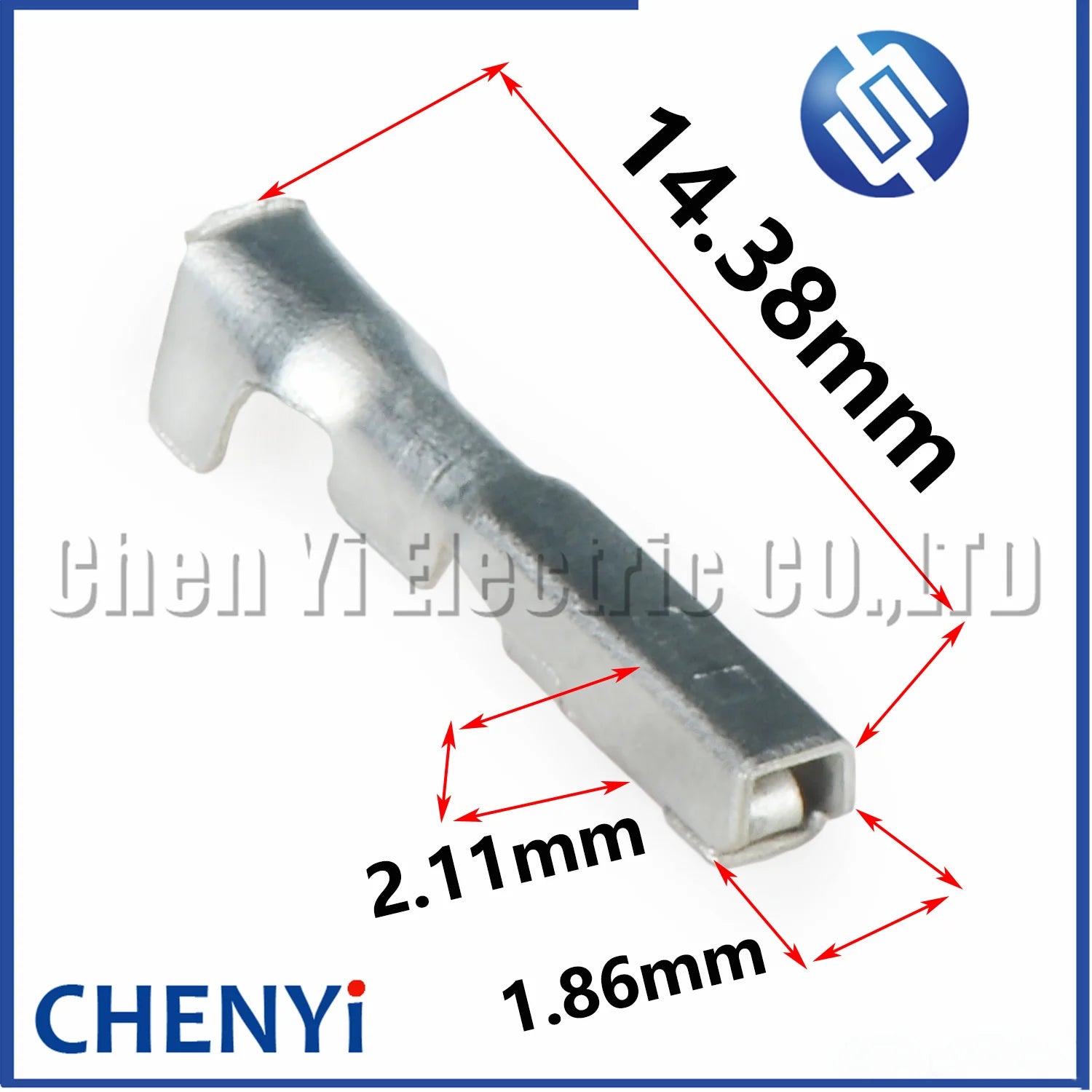 50 Pcs 1 mm series Automotive Connector plug Wire Crimp loose Pin 173681-6 175062-2 173682-1 1743765-1 For 174044-2 175967-2