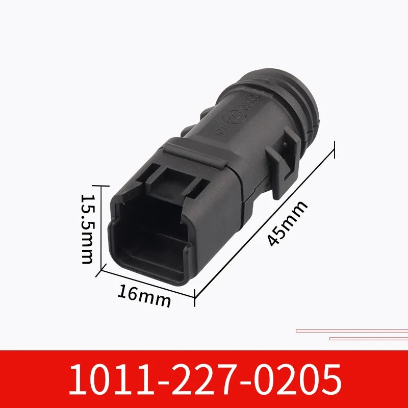 Dechi DT automotive connector tail clamp plug-in 2-12P male and female fixed Protective clip 1011-227-0205
