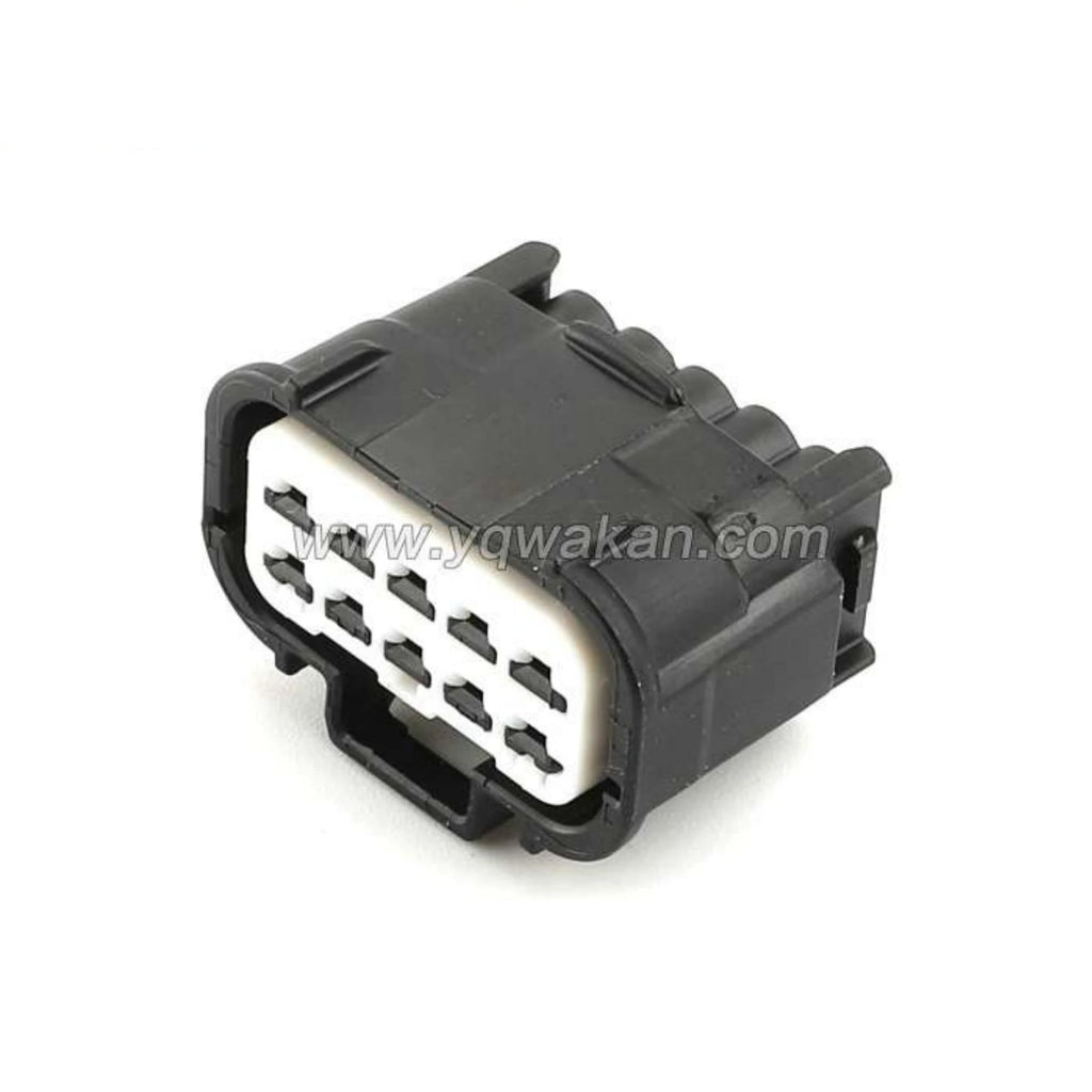 10 Pin 2mm Automotive Headlights Electric Wire Female Docking Waterproof Connector For Roewe Chevrolet 6189-7601 6185-5275