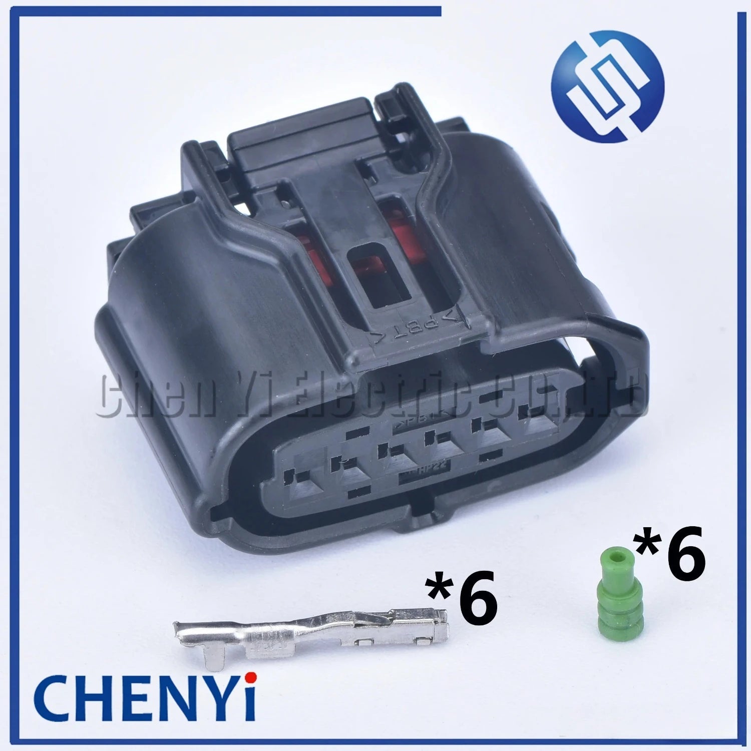 6 Pin air conditioning Turbine sensor wire harness connector auto waterproof connector 90980-12303 6189-1083 For Toyota