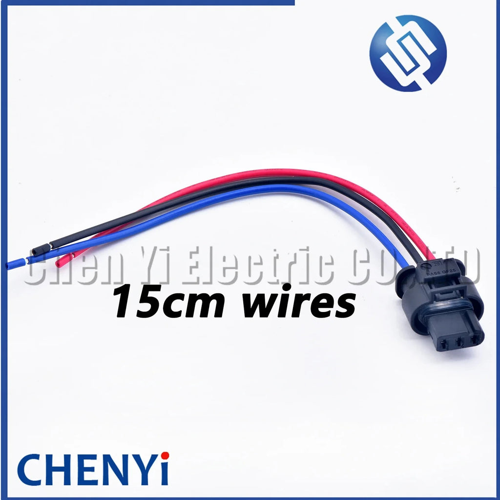 3 Pin Automobile waterproof connector parking sensor Cable Harness Plug 3C0973203 872-858-541 3C0 973 203