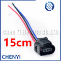 3 Pin Car Air Conditioner Pressure Switch Connector Knock Sensor Crankshaft camshaft position sensor plug 8K0973703 8K0 973 703