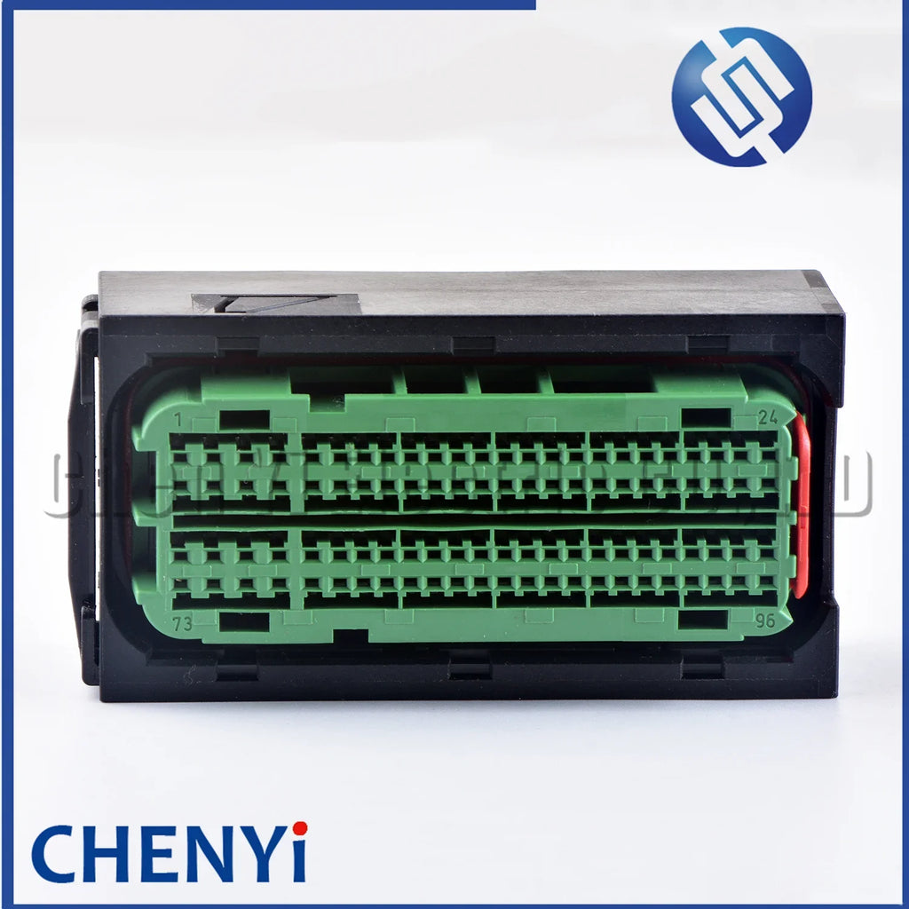 Green 96 Pin Engine 2670 Computer board Plug harness connector 13964573 With Pins For Cummins Foton ECM ECU EDC