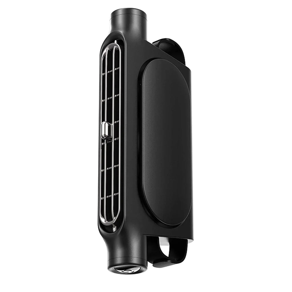 Portable Car Seat Fan with USB Power Adjustable 3-Speed Turbine Headrest and Backrest Cooling Fan Leafless Design Amagi