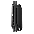 Portable Car Seat Fan with USB Power Adjustable 3-Speed Turbine Headrest and Backrest Cooling Fan Leafless Design Amagi