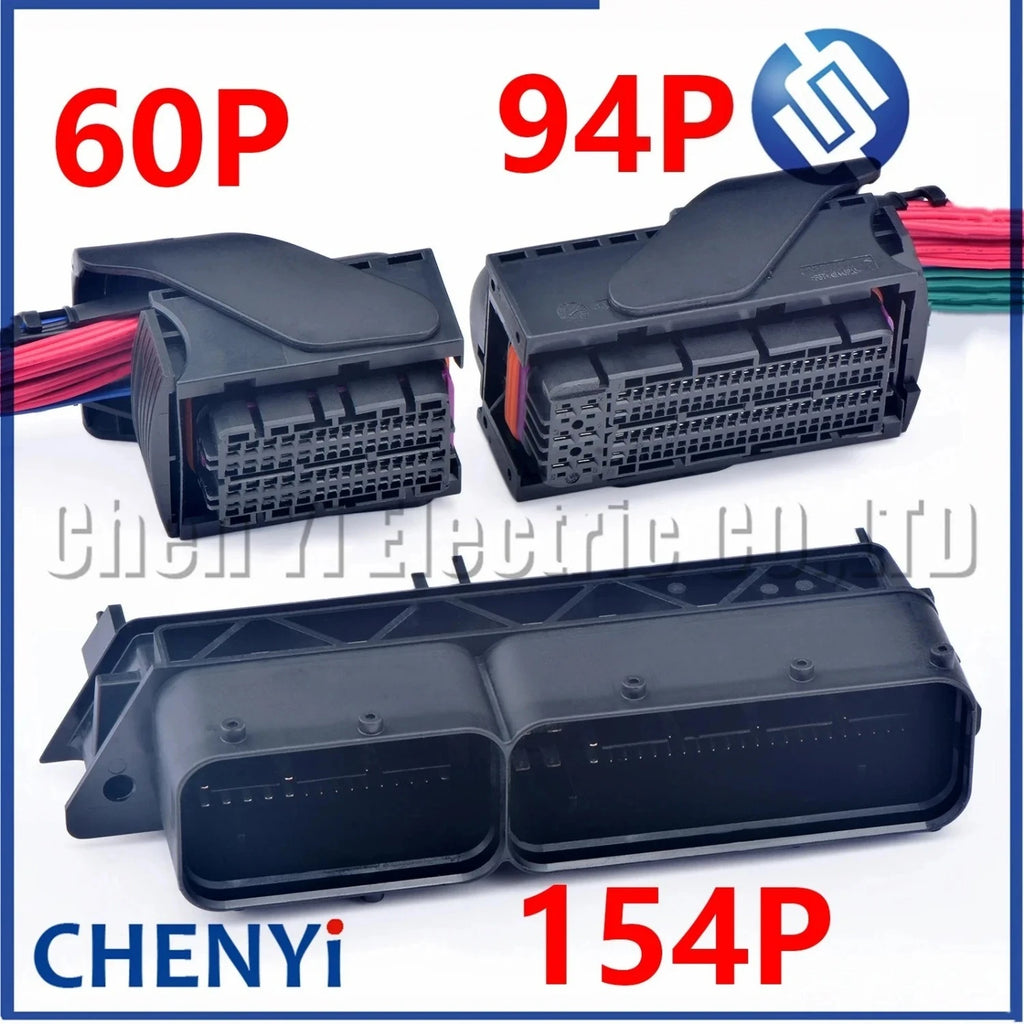 60P/94P/154P Automotive Connectors Engine Board Wire harness plug connector For ECU Computer EDC17/16 EDC17 EDC16