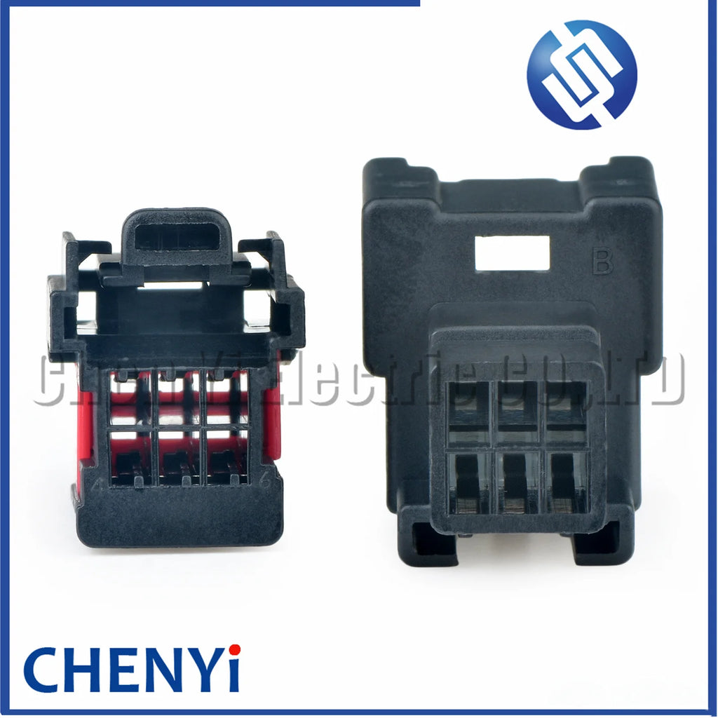 6 Pin Auto seat connector car one key start switch harness plug C2195 0-1419158-5 1419158-5 3-1441325-1 For Ford Mondeo Focus