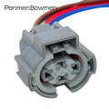 1 Set 4 Pin Car Air Conditioning Pressure Waterproof Electrical Cable Connectors Plug Harness T-PRS-Switch 6189-0647
