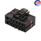 12pin auto waterproof electric plastic wire harness connector 4B0973721