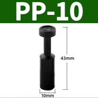 20/100/500/1000 PCS PP PPF Nylon Pneumatic Blanking Plug Hose Tube Push Fit Connector Air Line 4mm 6mm 8mm 10mm 12mm 16mm