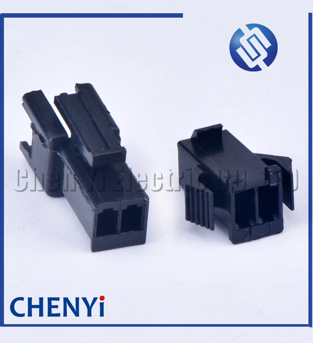 2 Pin SM series SM2.5-2P connector For Automotive electrical Home appliance toy battery charging interface wire harness plug