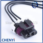 3 pin female Auto Waterproof Electrical Connector Plug (1.5) female Bearing position sensor connector 12059595 with 15cm harness