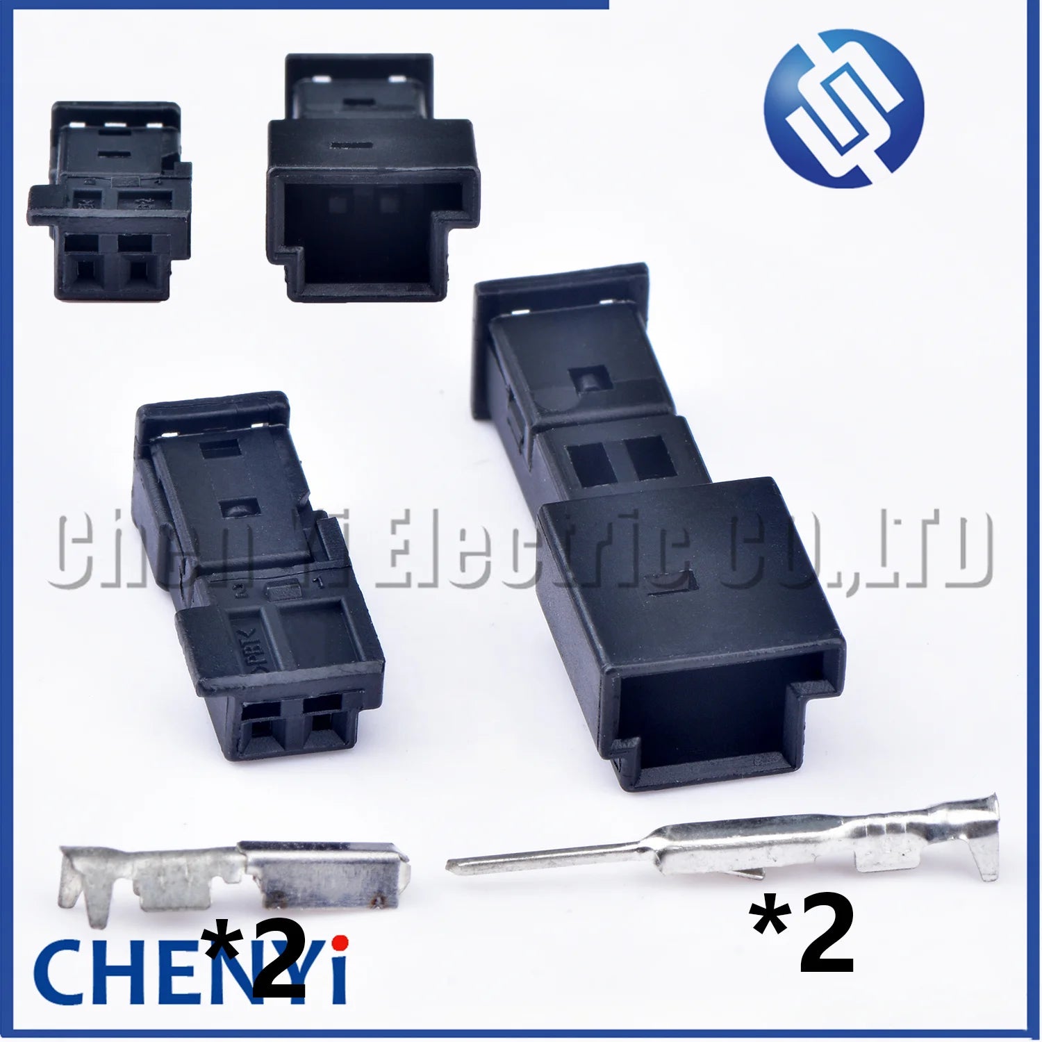 2 Pin male or female Automotive connector High pitched horn Harness plug 1-1718333-1 1-1452577-1 1-968699-1