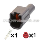 1 Pin Connectors Waterproof 4.8mm Male Female Connector Auto Wire Harness Housing Cable Plug for Toyota 90980-11400 6189-0413