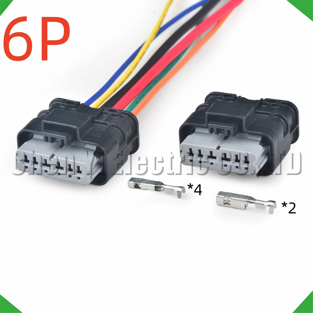 6-pin auto connector automotive connectors light harness nissan tail light