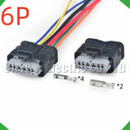 6-pin auto connector automotive connectors light harness nissan tail light