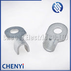 10 Pcs Ring Round Terminal Crimping Loose Thickened type Pins Tab Brass tin-plating Ground terminal Tab Copper Opening Nose End