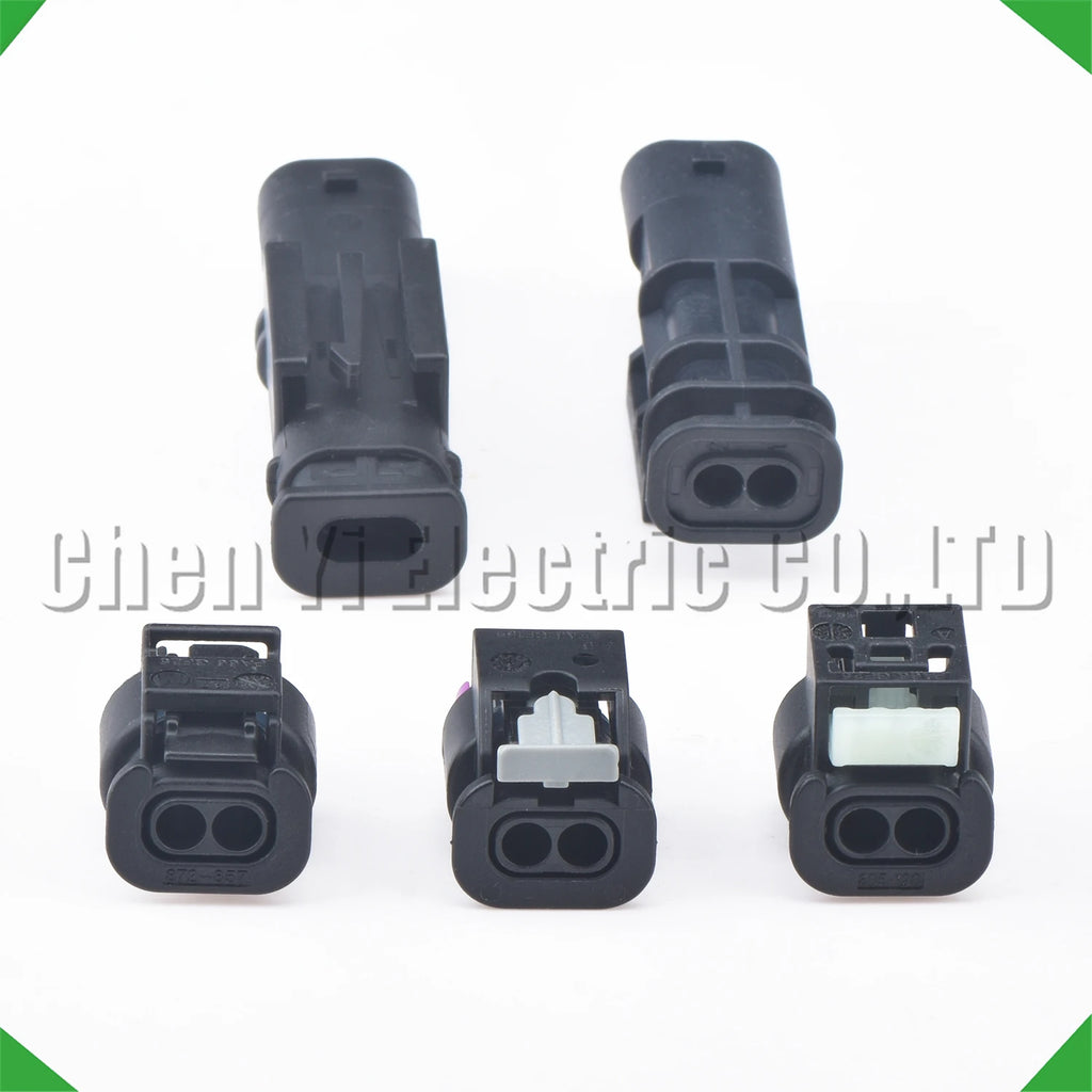 2-Pin Connector Connector Daytime running lights lights connector fuel injector