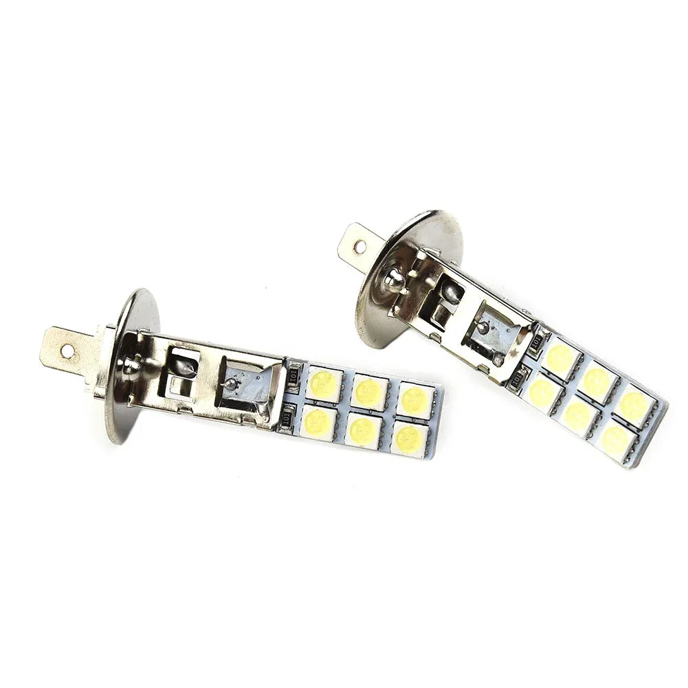 Upgrade 2PC NEW H1 6000K Super White 55W LED Headlight Bulbs Kit Fog Driving Light Voiture Wholesale Quick Delivery CSV Amagi
