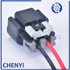 2 Pin 6.3mm Automotive Waterproof Connector Sensor Plug Electrical Auto Fan Cable Wire Socket 15454358 With wire or with Pin