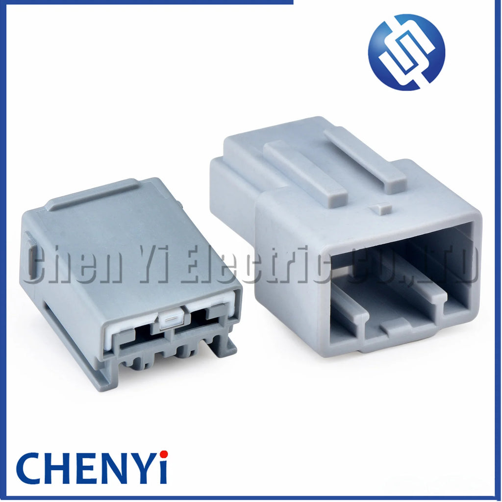 2 Pin 6.3mm Series auto motorcycle wiring harness plug car connector 7283-6458-40 7282-6458-40 For Volvo Toyota Honda Ford