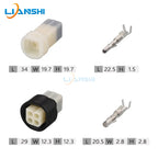Electric vehicle connector circular car connector fitting terminal DJ3041-2.3-11/21