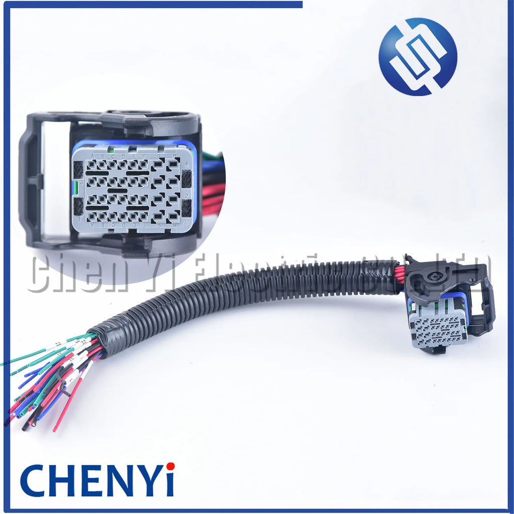 32 Pin engine ECU Computer Board Connector Cable Harness plug 643191211 643191216 643191218 64319-1211 64319-1216 64319-1218