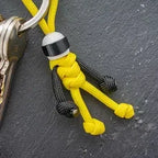 Handmade Building Block Keychain Biker Helmet Pendant Bag Rope Braided Paracord Backpack Doll Hanging Buddy Pendan Amagi