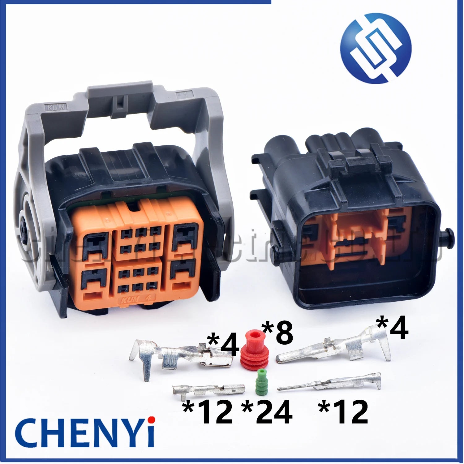 16 Pin/way Automobile waterproof connector Engine headlight assembly plug HP511-16020 HP515-16021 For KUM Hyundai Santafe Kia K5