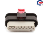 8 pin auto waterproof electric plastic wire harness connector 35754499