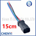4 Pin Black DT series Connector Waterproof Plug Socket DT06-4S DT04-4P DT06-4S-E005 DT04-4P-E005 For Engineering Vehicle Deutsch
