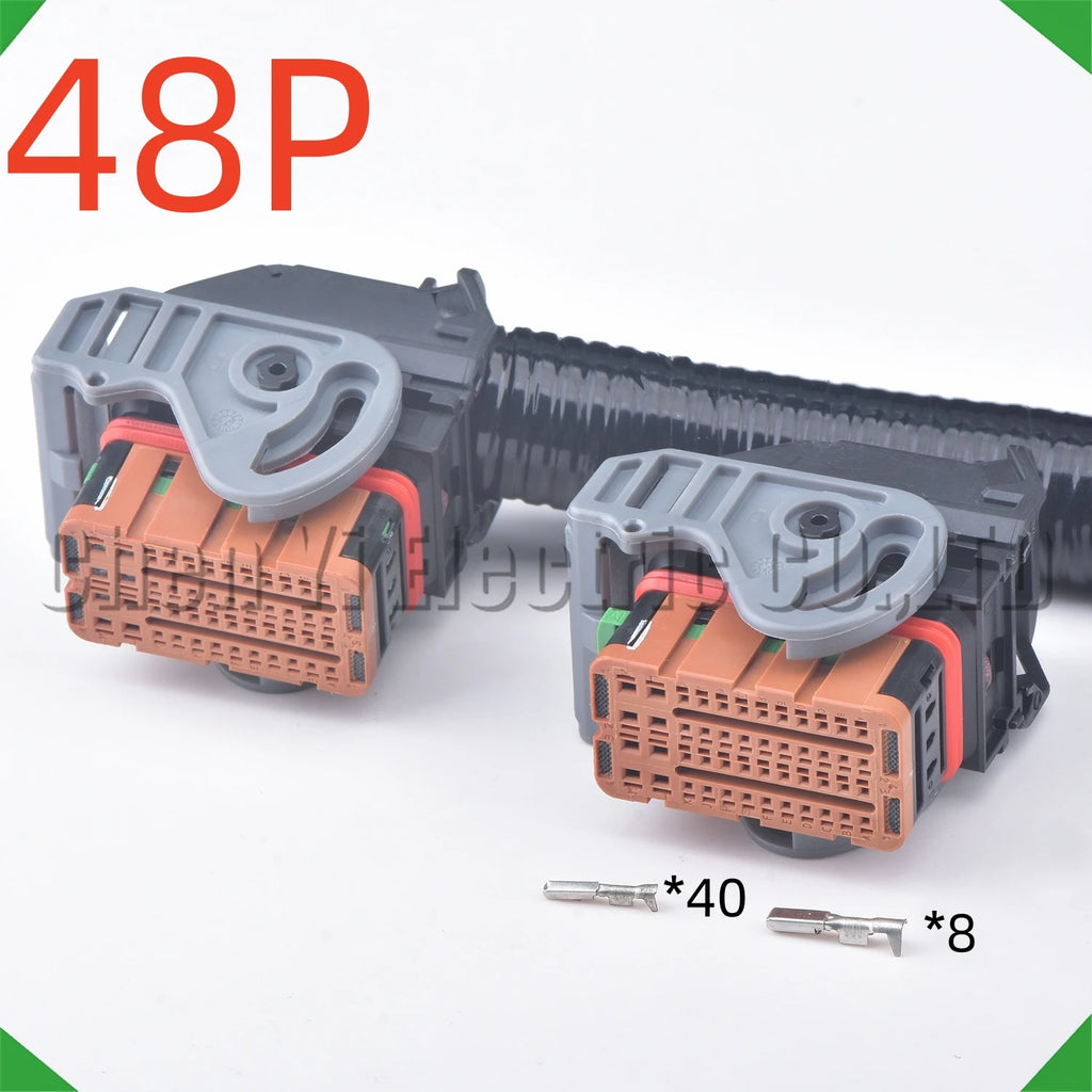 48-Pin Connector Connector Automobile Engine computer board connector Peugeot