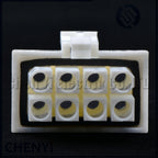 8 Pin Waterproof connector rubber shell 4.14mm spacing Electrical plug 794821-1 794824-1 with Pin or without Pin