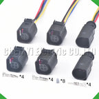 4 pin  auto connectors water temperature and liquid level sensor plug 4b0973812 4b09737...