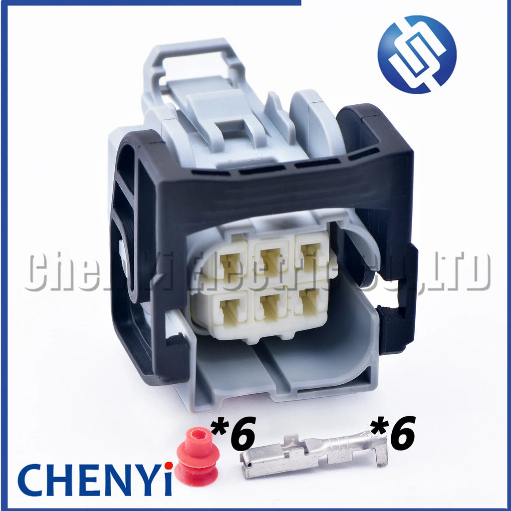 6 Pin Common Rail Injector Signal connector For Toyota 1GD 2GD G4 23670-0E060 23670-0E070 23670-11030 Smart Injector Plug