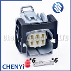 6 Pin Common Rail Injector Signal connector For Toyota 1GD 2GD G4 23670-0E060 23670-0E070 23670-11030 Smart Injector Plug