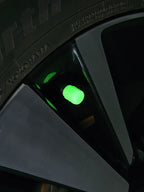 Luminous Car Tire Valve Cap 20/1PCS Fluorescent Night Glowing Decor Motorcycle Bike Wheel Nozzle Dustproof Tyre Valve Stem Caps