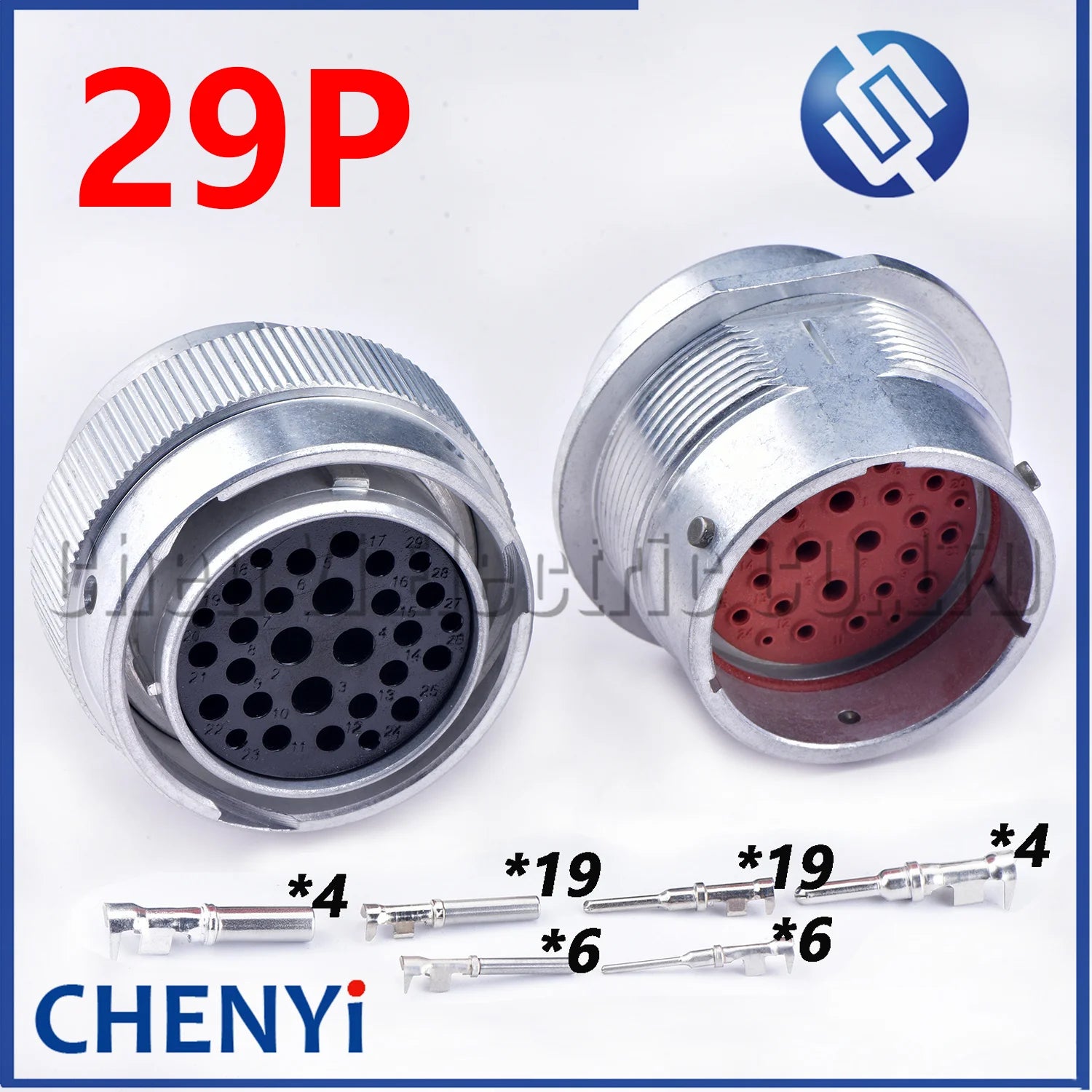 29 Pin Automotive waterproof connector DEUTSCH HD Series male or female Wire harness plug HD34-24-29PE HD36-24-29SE With pins