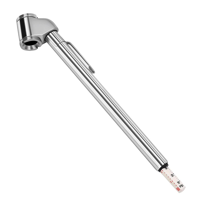 1Pcs Portable Car Tire Air Pressure Gauge 10-120 Psi Auto Truck Motorcycle Bike Tester Pen Shape Emergency Use Auto Accessories