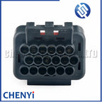 18 Pin female Automotive waterproof connector 344106-1 344107-1 For Hyundai excavator computer board harness plug