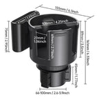 Cup Holder for Cars Large Adjustable Car Holder Expander Vehicle Mounted Universal Model Cups Holder Auto Storage Supplies Amagi