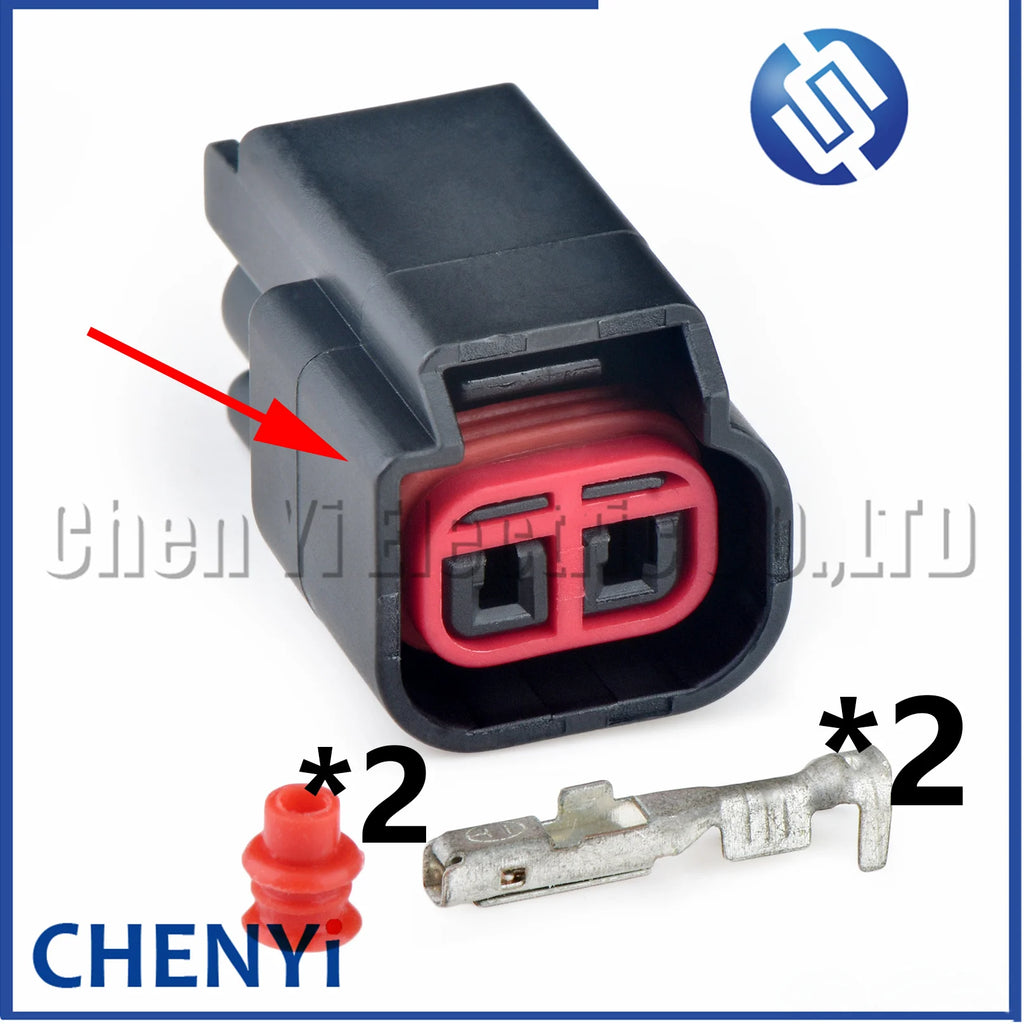 2 Pin Automotive Ignition coil connector Camshaft position sensor harness plug E-3979 WPT-905 8U2Z-14S411-EA For Ford Lincoln