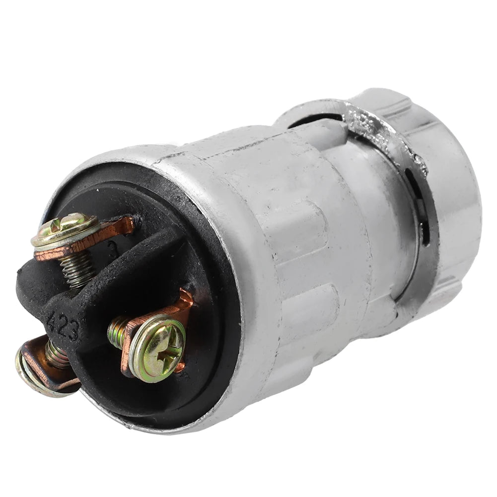 Car Boat Motorcycle Ignition Starter Switch 3 Position W/ 2 Key ON /OFF /Start Switch Lock Starter Switch