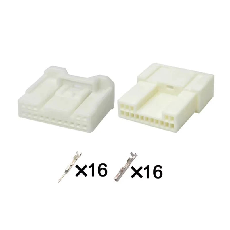 6098-4008 male and female 6098-7336 suitable for Toyota rearview mirror wiring harness 12pin plug DJ7164-0.7-11/21