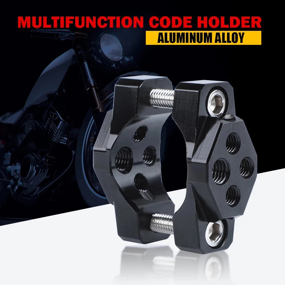 17-32mm Motorcycle Handlebar Bumper Mount Bracket Clamp For LED Spot Fog Light For Front Shock Absorber Installat