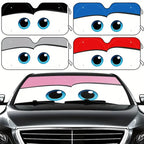 Cartoon Window Foils 4 Colors Eye Pixar Heated Windshield Sunshade Car Front Window Visor Car Solar Protect tools New amagi