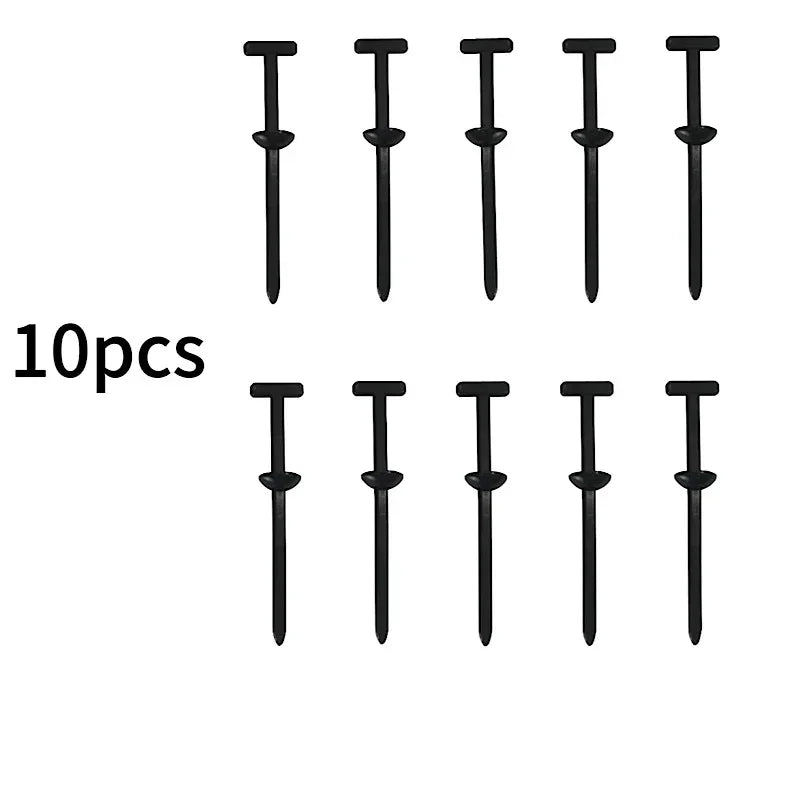 Nylon Universal Cable Tie Buckle-Heavy Duty Zip Ties Holder with Pin & Button Design Self-Locking Nylon Zip Ties Holder Amagi