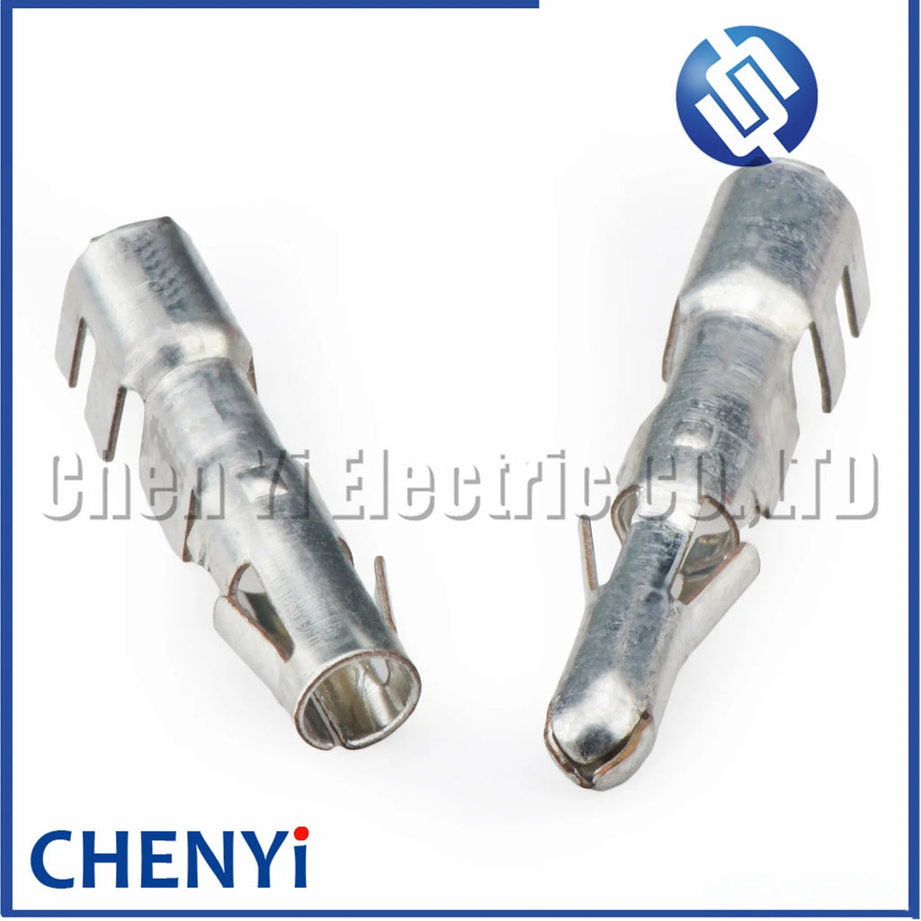 50 Pcs Car Splice Wire Terminal Auto Crimp Terminals Brass Plug Pin 925714-1 For 9800680 9800681 620351129 925662-2 925660-2