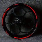 12pcs Motorcycle Bicycle Wheel Rim Stripe Wheel Decal Tape Sticker 18-21 Inch Sport Reflective Rim Tape Tire Stickers